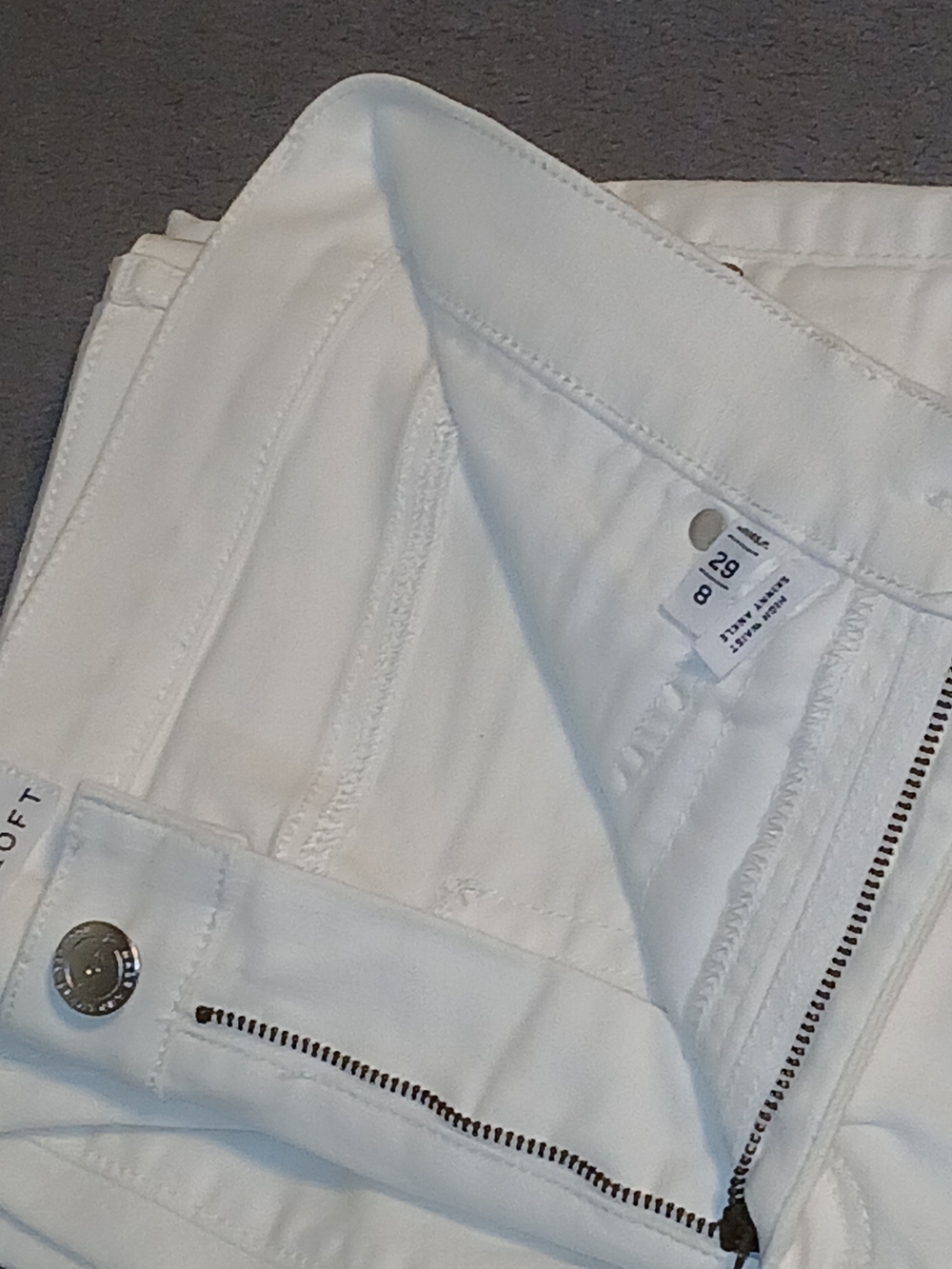White Loft Jeans Slim Fit